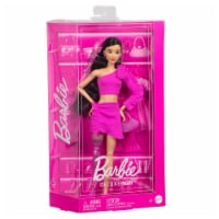 Mattel® Barbie® Deluxe Style™ Doll #2 With Black Hair and Glittery Prosthetic Leg Perspective: Main