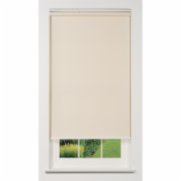 Linen Avenue Cordless 1% Solar Screen Standard Roller Shade, Fawn 51 W x 66 H