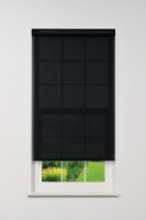 Cordless 5% Solar Screen Standard Roller Shade, Black 38 W x 66 H