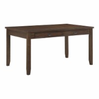 Lexicon Binghampton 60  Transitional Wood Dining Room Table in Dark Cherry