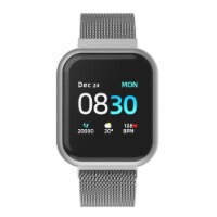 iTouch Air 3 Smartwatch: Silver Case with Silver Mesh Strap 44mm