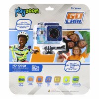 PlayZoom GoCam Waterproof Kids Action Camera - Black