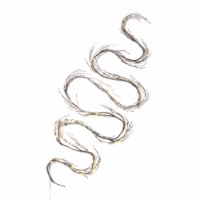Madely 18-foot Pre-Lit Warm White LED Artificial Christmas Garland