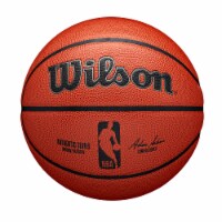 Wilson Sporting Goods NBA Authentic Indoor/Outdoor Official Basketball - Orange/Black