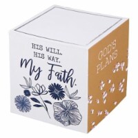 CB Gift 222140 3.5 in. His Will His Way Square Paper Cube - 750 Sheets