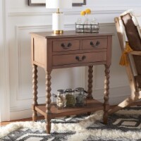 SAFAVIEH Athena 3-Drawer Console Table Brown