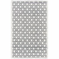 SAFAVIEH Natura NAT475A Handwoven Ivory / Black Rug 3 X 5