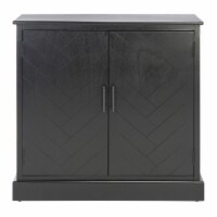SAFAVIEH Peyton 2-Door Sideboard Black
