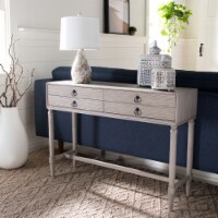 SAFAVIEH Aliyah 4-Drawer Console Table Greige