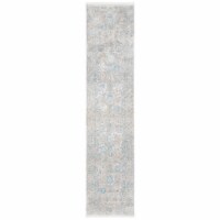 SAFAVIEH Dream Collection DRM408H Grey / Blue Rug 2' x 8'