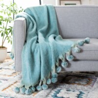 Safavieh Shae Throw - Aqua