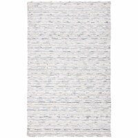 SAFAVIEH Elements ELM201M Handmade Blue / Ivory Rug 9' x 12'