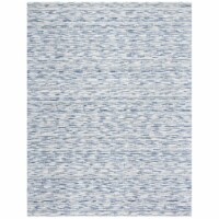SAFAVIEH Elements ELM202N Handmade Navy / Blue Rug 6' x 9'
