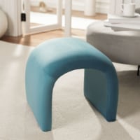Safavieh OTT1300E Ottomans, Sea Blue