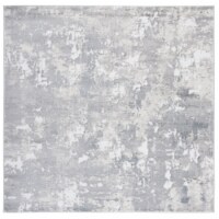 SAFAVIEH Skyler Collection SKY562F Light Grey / Grey Rug 6-7 X 6-7 Square