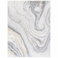 SAFAVIEH Orchard Collection ORC637G Grey / Gold Rug 8 X 10