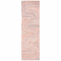 SAFAVIEH Southampton Collection SHA301P Handmade Rust Rug 2' 3  x 8'