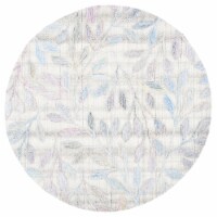SAFAVIEH Southampton SHA302V Handmade Purple / Blue Rug 6' round