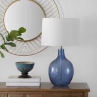 SAFAVIEH Nadine 27 Table Lamp | Blue |