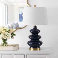 SAFAVIEH Brielle 26.5 Table Lamp | Navy |