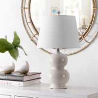 SAFAVIEH Everlee 22 Table Lamp | Ivory |