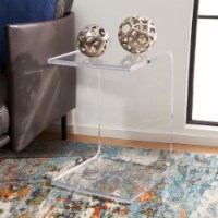 SAFAVIEH Upton Acrylic Side Table Clear