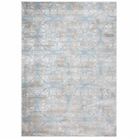 Martha Stewart Isabella Rug - Denim Blue/Ivory