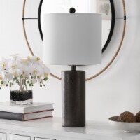 SAFAVIEH Nori 24 Table Lamp | Dark Grey |