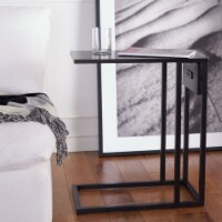 SAFAVIEH Portland Sub Side Table Black