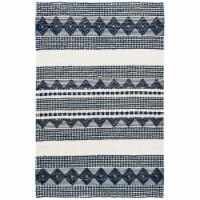 SAFAVIEH Natura NAT102N Handwoven Navy / Ivory Rug 2' x 3'
