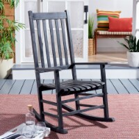 Safavieh PAT7002D Shasta Rocking Chair, Black