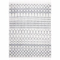 Safavieh BFG540A-10 9 ft. 10 in. x 14 ft. Berber Fringe Shag Contemporary Power Loomed Rectan