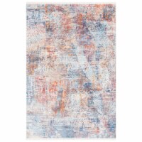 SAFAVIEH Vintage Persian VTP429P Blue / Rust Rug 4' x 6'