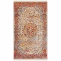 SAFAVIEH Vintage Persian VTP435P Saffron / Cream Rug 2' 6 x 4'