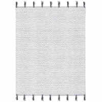SAFAVIEH Montauk MTK813A Handwoven Ivory / Black Rug 5' x 8'