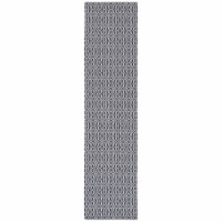 Safavieh Martha Stewart Cotton Floor Runner Rug - Charcoal/Gray