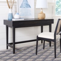 SAFAVIEH Hawthorn 3-Drawer Desk Black