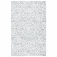 SAFAVIEH Metro MET993F Handmade Grey / Ivory Rug 4' x 6'