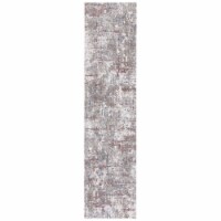 SAFAVIEH History HIS522F Lt Grey / Terracotta Rug 2' x 8'