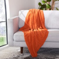 Safavieh Brynna Throw - Orange