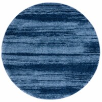 SAFAVIEH Retro RET2693-6065 Light Blue / Blue Rug 4' round
