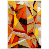 SAFAVIEH Porcello Collection PRL6940P Orange / Red Rug 6' 7 x 9'