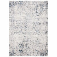 SAFAVIEH Carnegie Collection CNG681N Ivory / Navy Rug 8' x 10'