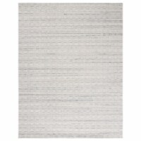 SAFAVIEH Elements ELM301A Handmade Ivory / Grey Rug 9' x 12'