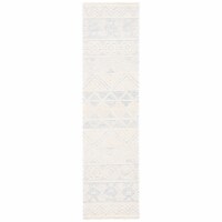 SAFAVIEH Artistry ARR503A Handmade Ivory / Light Grey Rug 2' 3 x 9'