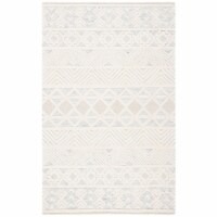 SAFAVIEH Artistry ARR503A Handmade Ivory / Light Grey Rug 5' x 8'