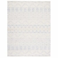 SAFAVIEH Artistry ARR503A Handmade Ivory / Light Grey Rug 8' x 10'