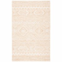 SAFAVIEH Metro MET906D Handmade Gold / Ivory Rug 4' x 6'