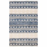 SAFAVIEH Natura NAT502N Handwoven Navy / Ivory Rug 5' x 8'