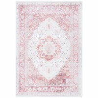 SAFAVIEH Tucson Collection TSN107B Beige / Rust Rug 3' x 5'